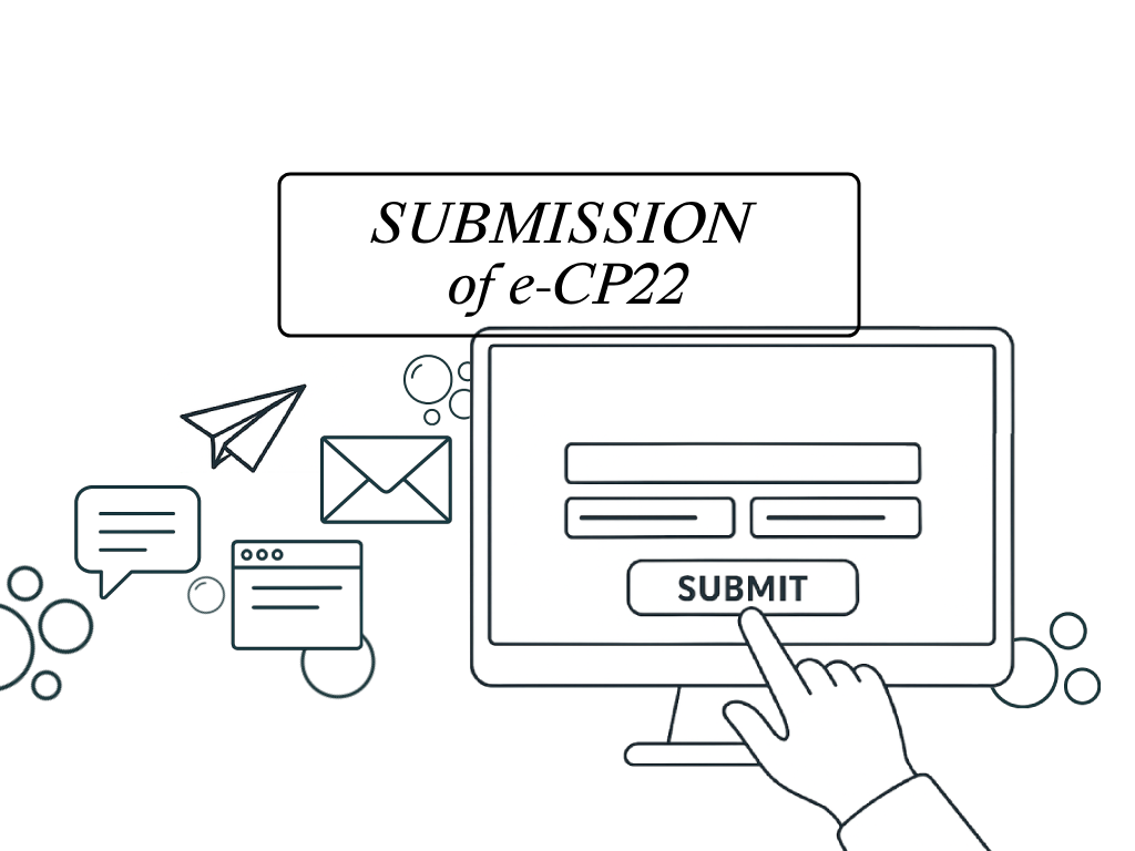 Submission of e-CP22